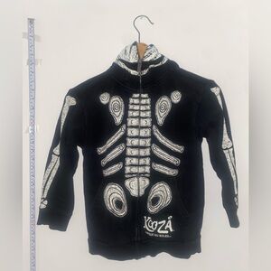 Cirque du Soleil Kooza Black Kid Hoodie Size S
